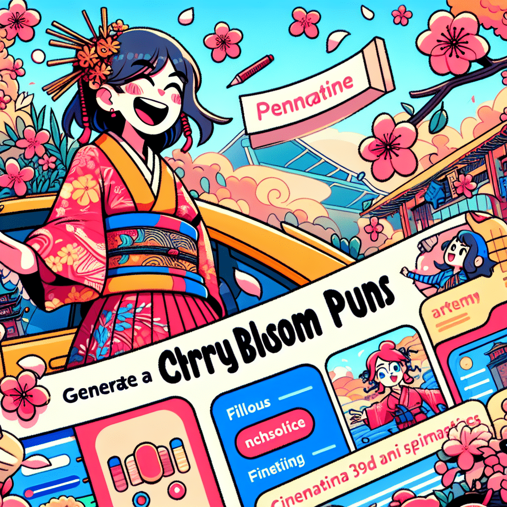 200+ Delightful Cherry Blossom Puns to Make You Bloom with Laughter
