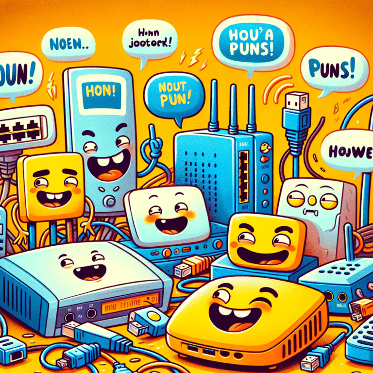 Get Connected with Over 200 Hilarious Network Puns for Non-stop ...