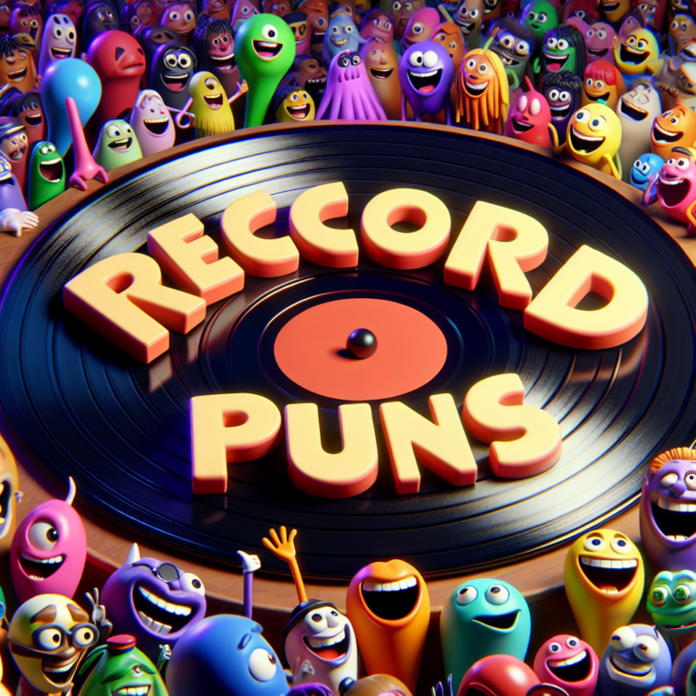 Over 200 Record Puns That Will Make You Spin with Laughter! Punspedia